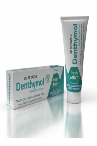 Denthymol 3D Beyazlık Bitkisel Diş Macunu 75 Ml