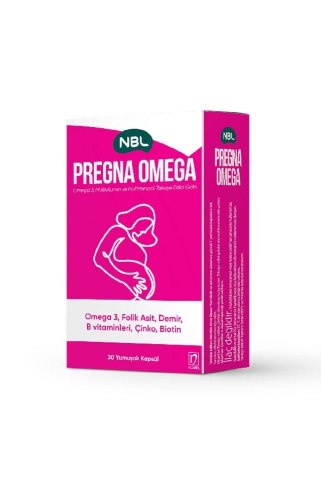 NBL Pregna Omega 30 Kapsül