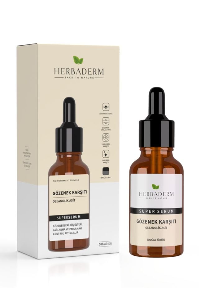 Herbaderm Superserum Gozenek Karsıtı 30 ml