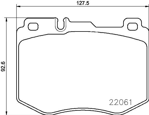 FREN BALATASI ON MERCEDES W205 S205 C205 A205 W213 S213 C238 A238