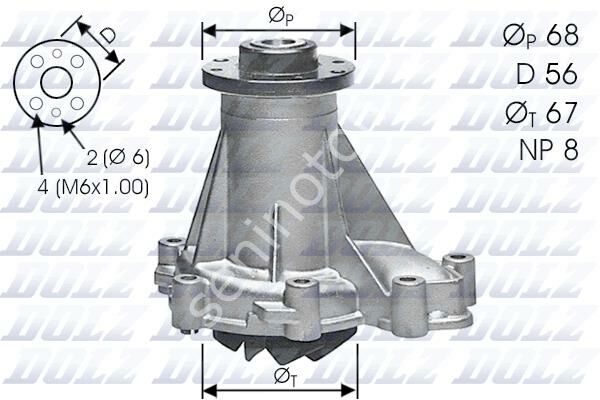 DEVIRDAIM POMPASI MERCEDES OM601 OM602 OM603 OM605 W201 W202 W124 W210 W463 W140 W638 B901 B904