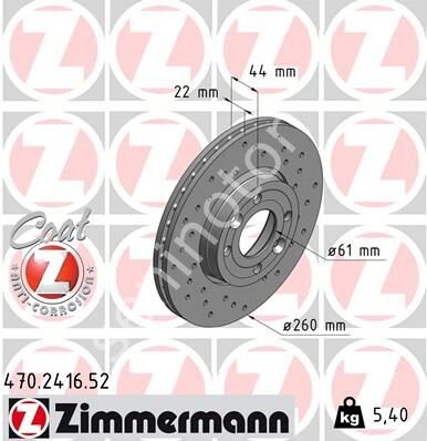 ÖN FREN AYNASI RENAULT MEGANE II 02 CLIO III 05 MODUS 04 MICRA 03 LOGAN 04 NOTE 06 260x22x4DLxHAVALI