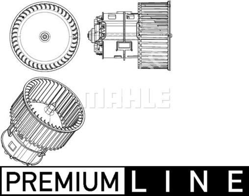 Innenraumgeblaese AUDI-B8 PA LHD