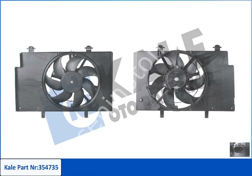 FAN MOTORU AC FIESTA VI 1.4-1.6 BENZINLI 1.4TDCI 1.5TDCI 1.6TDCI 08 B MAX 1.5TDCI 1.6TDCI 12