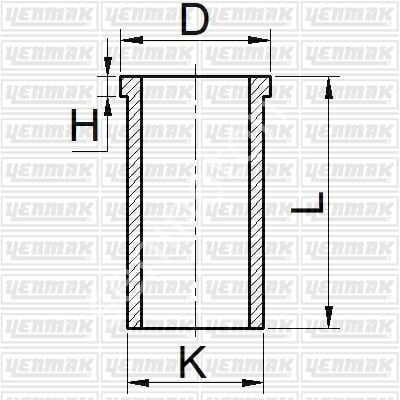 MOTOR GÖMLEĞİ TM 25 / FLANŞLI 76.2