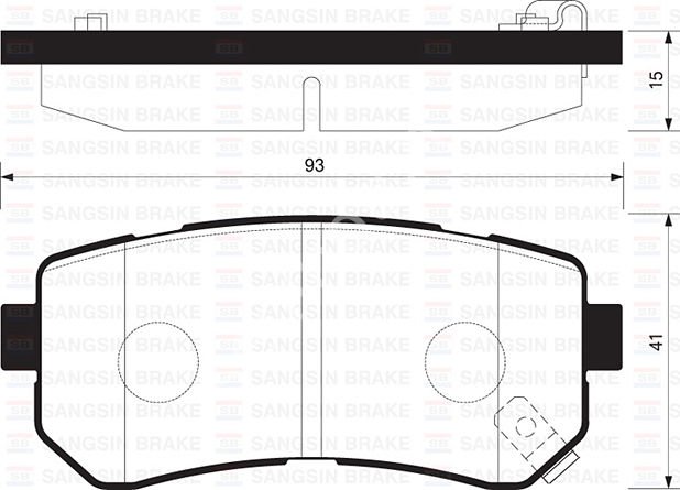 ARKA BALATA ACCENT ERA 1.4 GL-1.5 CRDI-1.6 GLS 05 KIA RIO 02 KIA CEED 07 GDB3421-GDB3474