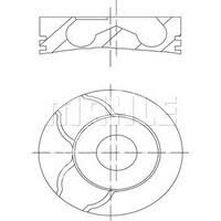 MOTOR PİSTON SEGMAN 0.60 DOBLO 1.9 JTD 82.60