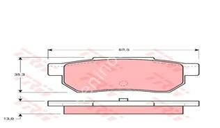 ARKA BALATA ACCORD III 85-89 CIVIC 87-01 JAZZ II 02 ROVER 25 45 00-05 200 400 91-00 MG