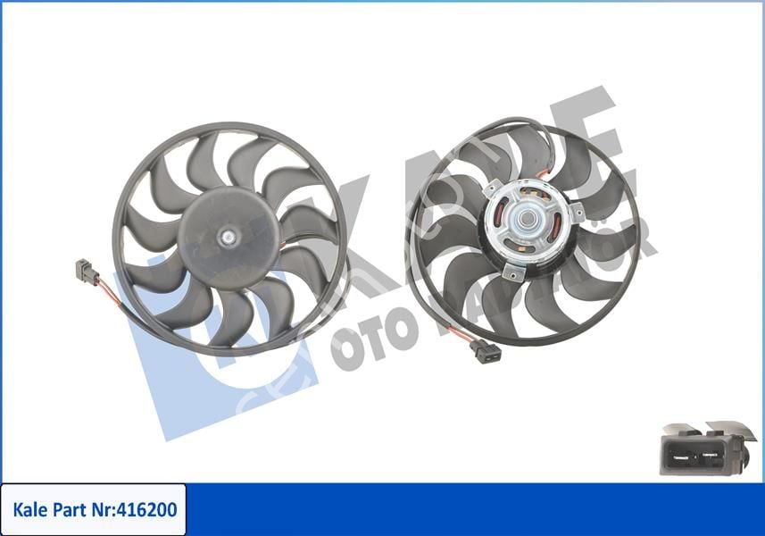 FAN MOTORU PERVANELİ VW TRANSPORTER IV 280W-282mm