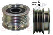 ALTERNATÖR KASNAĞI RULMANLI POLO 1.7 SDI-1.9D-SDI 94-01 -SEAT AROSA 1.7 SDI 97-04