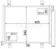 A/C-Kondensator VW UP/SEAT MII/SK CITIGO