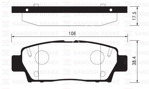 BALATA ARKA DİSK TOYOTA CAMRY 2.2-3.0 91-96 AVALON 98-05 GDB7055