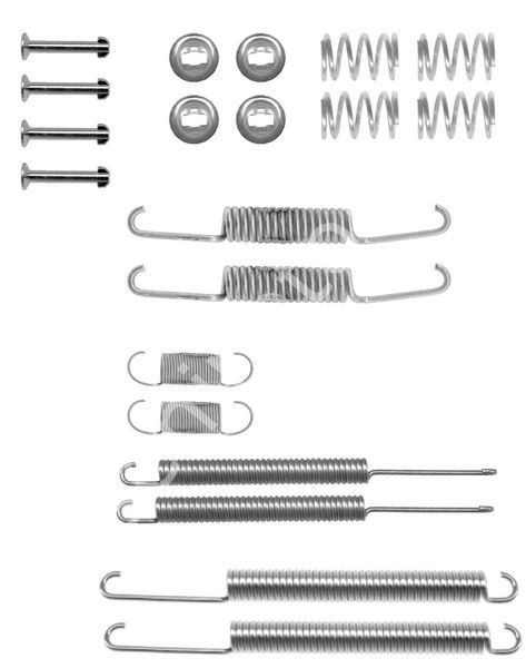 FREN PABUÇ MONTAJ TAKIMI ARKA AUDI 80. 90. 100 / VW CADDY. CADDY PİCK-UP. GOLF. JETTA 10/82 01/04