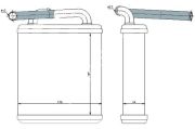 KALORİFER RDAYATÖRÜ BRAZİNG H100 KLİMALI 165x165x26