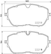 ÖN FREN BALATASI 330 mm ASTRA L 21 GRANDLAND 17 C5 AIRCROSS 18 308 14 3008 19 508 18 DS4 21 DS7 19 DS9 20