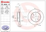 FREN DISK ON HAVA KANALLI 254-4 KIA RIO 00 - 05