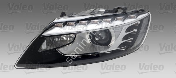 x FAR SOL XENON AUDI Q7 FUNCTION AFS DRL LED CORNER 09