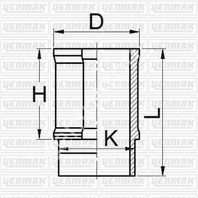 MOTOR GÖMLEĞİ R19 1400 E6J-E7J 75.80 ÇAP STD