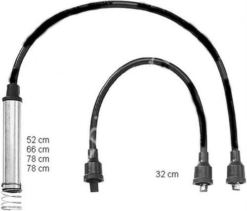 x BUJİ KABLOSU VECTRA A 2.0-1.8 8V 88-95