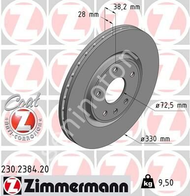 ON FREN DİSKİ FIAT FREEMONT 11 15 CHRYSLER GRAND VOYAGER 07