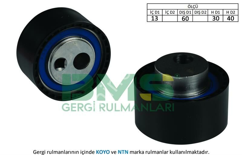 EKSANTRİK GERGİ RULMANI AYARLI P206-P306-P307-P406-BERLINGO-JUMPER-JUMPY-DUCATO-XSARA 2.0 HDI 98