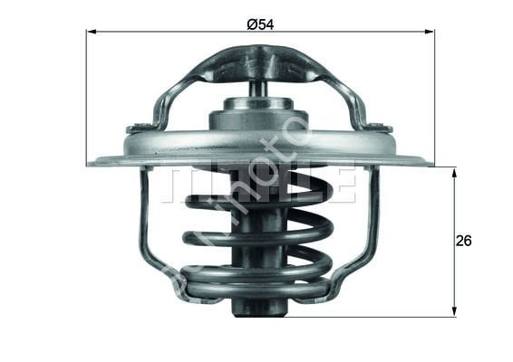 TERMOSTAT 87C GOLF V-VI-PLUS-JETTA III-PASSAT-TIGUAN-A3-A6-LEON 2.0TDI BMA BKP BKP-BKD-CBAB-CBDA