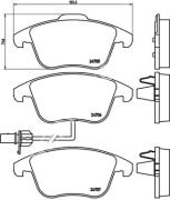 ÖN BALATA AUDI A4 - A5 09 GDB1814 0986TB3164