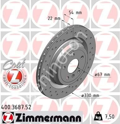 FREN DISKI ARKA MERCEDES W166 C292