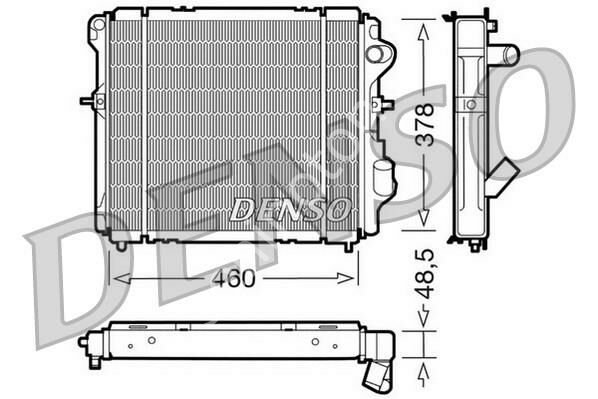 RADİATOR. ENGİNE COOLİNG RENAULT CLIO I 90-98