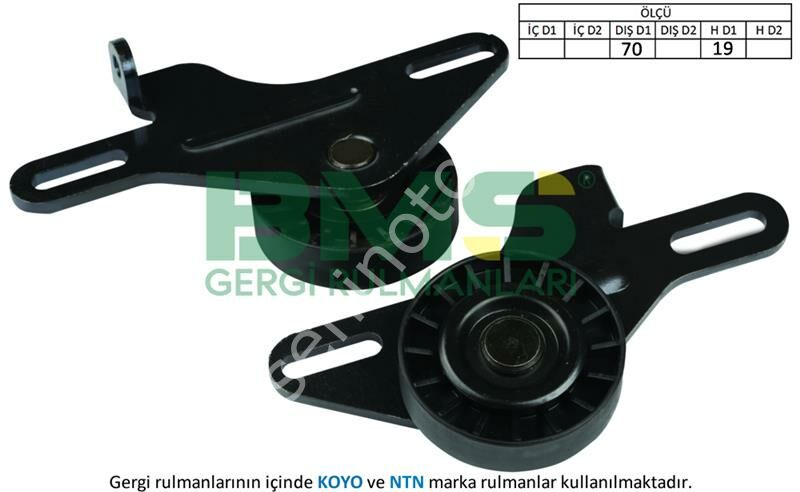 ALTERNATÖR GERGİ RULMANI CLIO II 1.4-1.6 98-05 -KANGOO 1.4 97- -EXP 1.4 97-