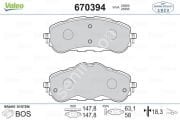 ÖN FREN BALATASI 283mm ASTRA L 21 COMBO E 18 BERLINGO 18 PARTNER 18 308 II-III 13 RIFTER 18