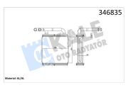 KALORİFER RADYATÖRÜ BRAZİNG H100 MİN. 163x165x42