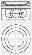 x MOTOR PİSTON SEGMAN STD TU3JP PARTNER-BERLINGO-SAXO P106-P205-P206-P207 1.4