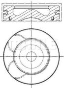 PISTON SEGMAN 0.50mm FREELANDER 2 L359 2.2TD4 06 14 DISCOVERY SPORT L550 14 R.R EVOQUE L538 11 19 JAGUAR XF I X250 2.2 D 11 15 XF SPORTBRAKE X250 2.2 D 12 15