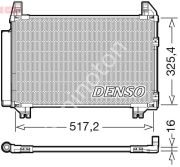 CONDENSER. AİR CONDİTİONİNG TOYOTA VIOS / YARIS 07-13