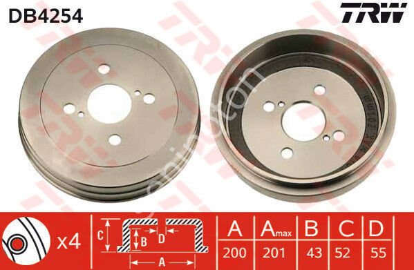 ARKA KAMPANA YARIS 1.0-1.3-1.4-VERSO1.3-1.5 00-05