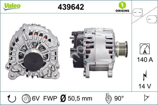 ALTERNATÖR AUDI A5 TD TG14C020