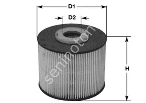 YAKIT FİLTRESİ SCUDO II-P308-P3008-P407-P5008-C4-C5 2.0 HDI-JTD SU AYIRAÇLI KAĞIT PU927x