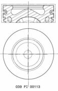 MOTOR PİSTON SEGMAN STD FOCUS-P308-P3008-P508-P5008-C4-DS5-DS4-1.6HDI-TDCI DV6C EURO5 0.20 KISA