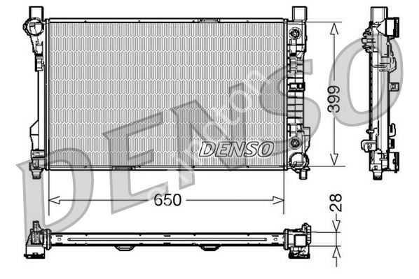 MOTOR SU RADYATORU MERCEDES W203 CL203 S203 C209 A209 R171