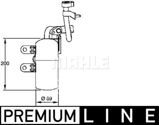 Filter-Trockner und Akkumulator VOLVO S40 II / V50 DIESEL