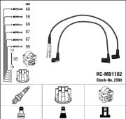 ATESLEME KABLOSU SETI MERCEDES M110 W123 S123 C123 W460 W126 R107