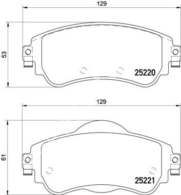 FREN BALATASI ON CITROEN C4 1.4-1.6HDI 09- DS4 1.6HDI 11-