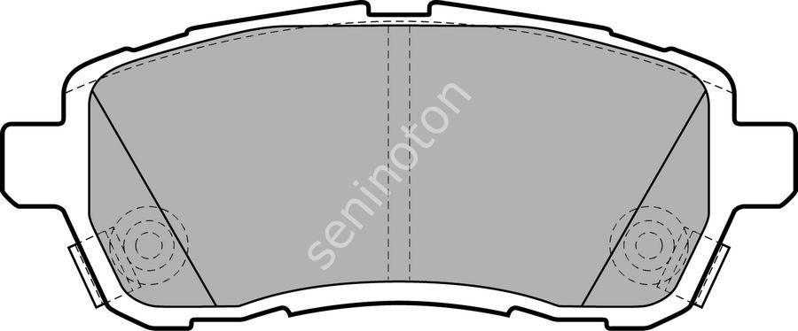 ÖN BALATA FIESTA VI 1.4-1.4TDCİ 1.6 TDCI 08 SWIFT 10 JUSTY 07 MAZDA II 07 SIRION 08