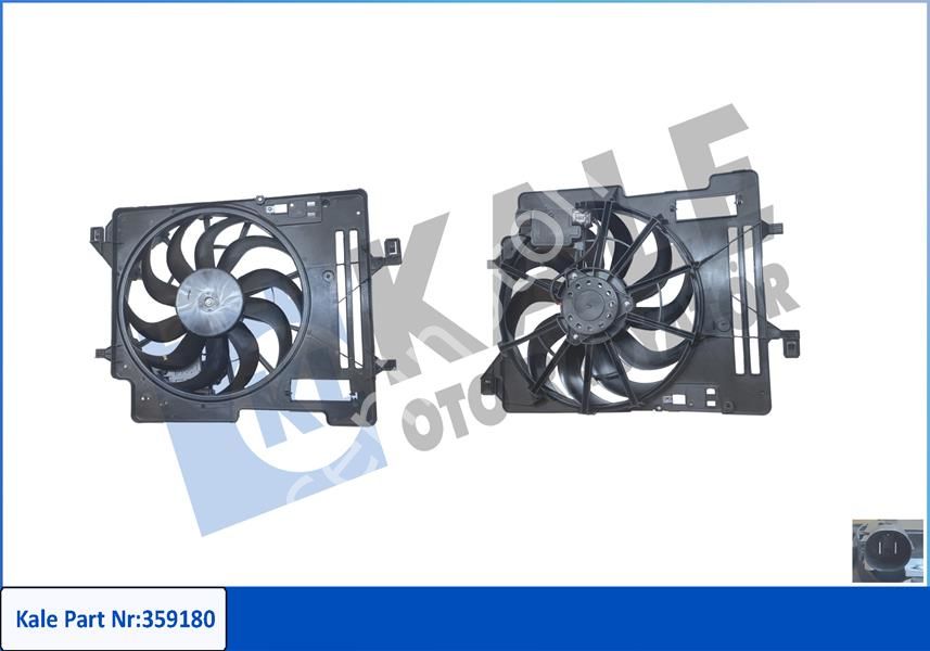 FAN MOTORU DAVLUMBAZLI FORD FOCUS III 14-17 CONNCET 14 KUGA II 14-17 1.5TDCI AT REZİSTÖRLÜ YENİ KASA 12V 250W 2400RPM