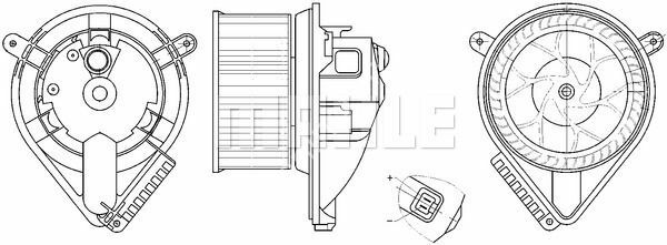 KALORIFER MOTORU MERCEDES VITO W638 97 03