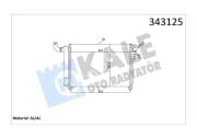 KLİMA KONDENSERİ KIA RIO II AL-AL