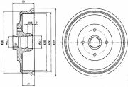 FREN KAMPANASI ARKA SEAT INCA / VW CADDY 96 01/04