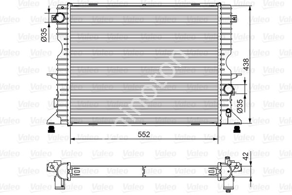 MOTOR SU RADYATORU DT244 DT224 DEFENDER L316 DEFENDER L317 07 16