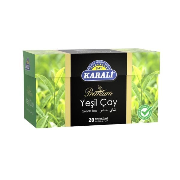 Karali Bardak Poşet Bitki Çayı Yeşil Çay 20'li